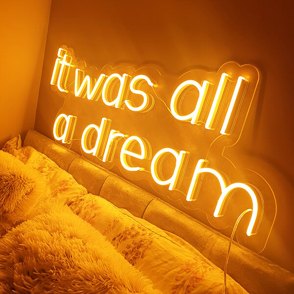 Neon light online dream