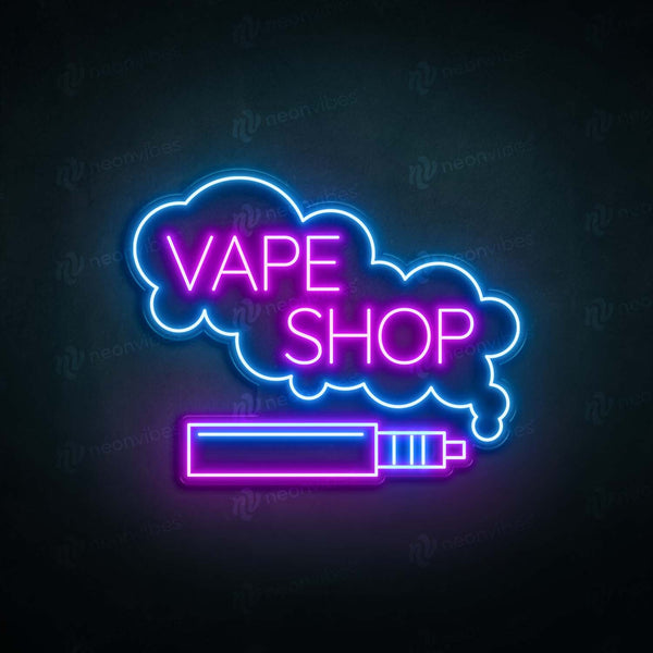 Vape Shop Neon Sign V1 - Neon Vibes® Neon Signs