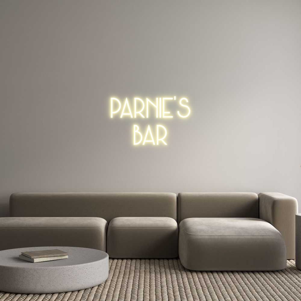 Custom Neon: Parnie’s
Bar