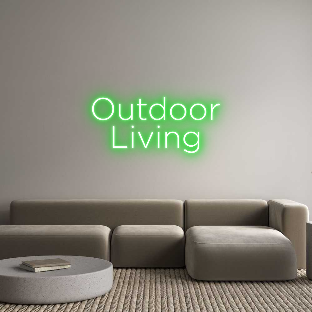 Custom Neon: Outdoor
Living