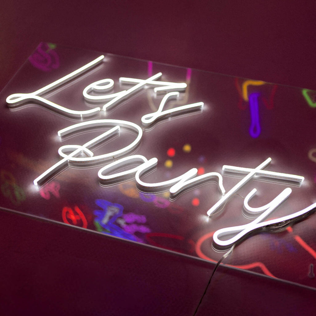 Let's Party LED Neon Sign Neon Vibes® Neon Vibes® neon signs