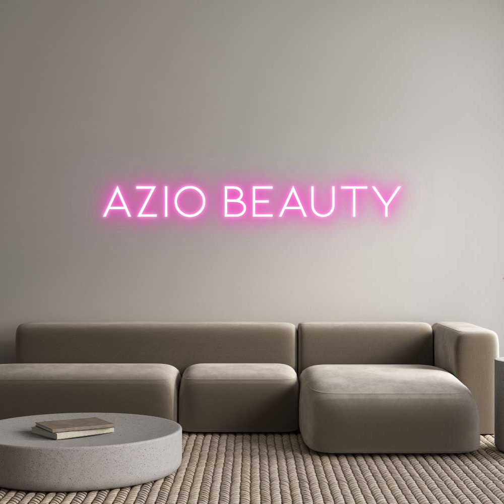 Custom Neon: AZIO BEAUTY