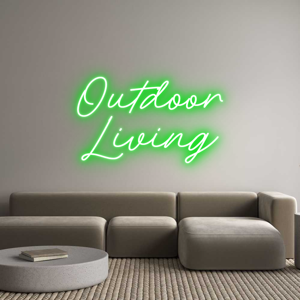 Custom Neon: Outdoor
Living