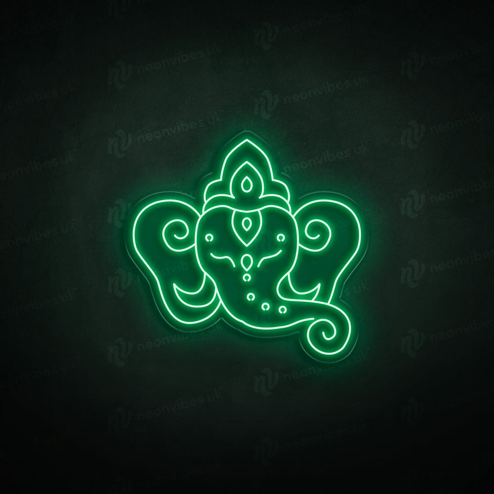 Ganesha neon sign