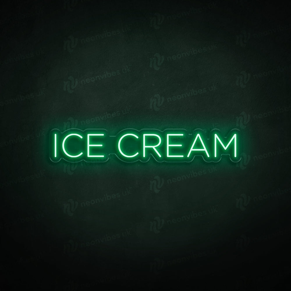 Ice Cream neon sign