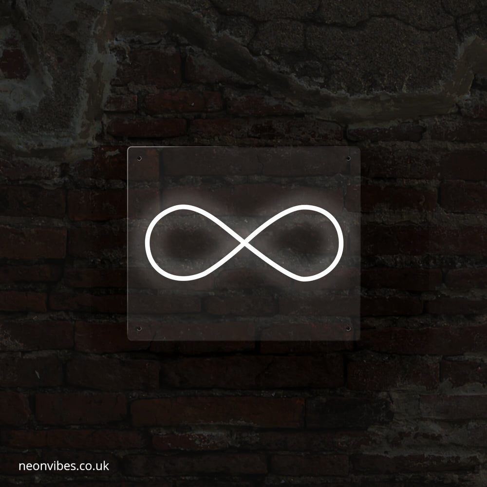 Infinity neon sign